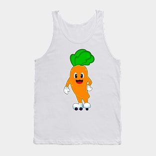 Carrot Roller skates Inline skating Tank Top